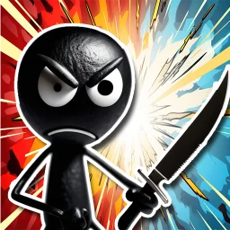 Icône de Stickman against all