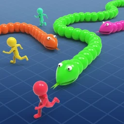 Snake vs StickMan : Big Snake